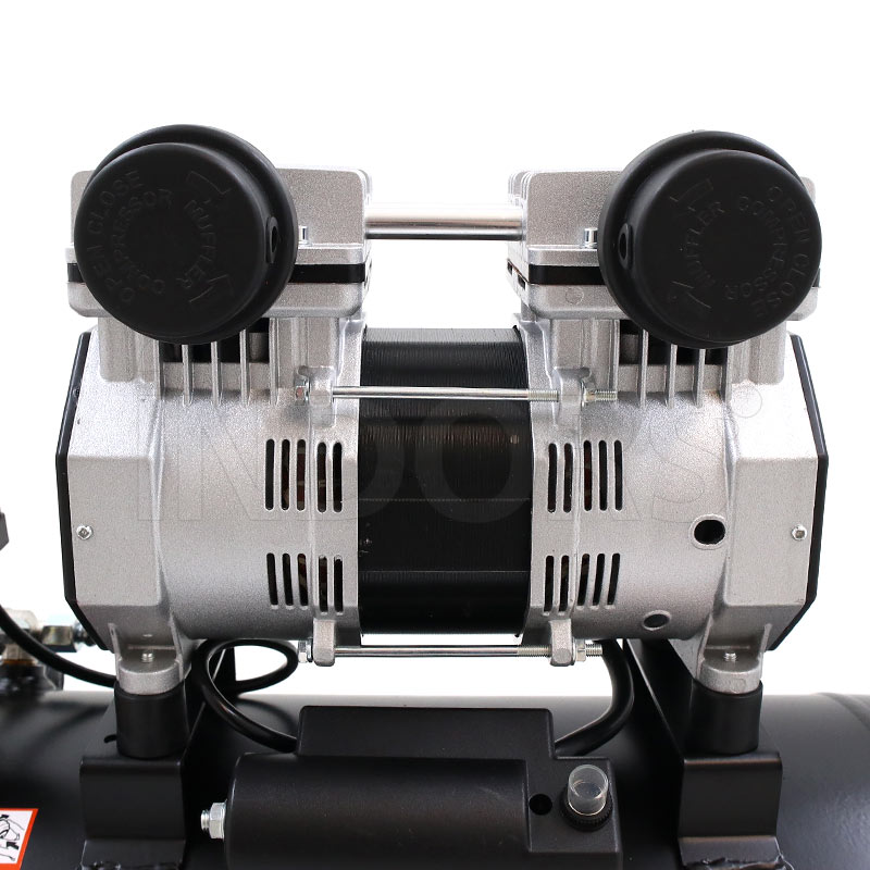 Vinco 60703 - 1.5 HP Silent Oil-Free Compressor