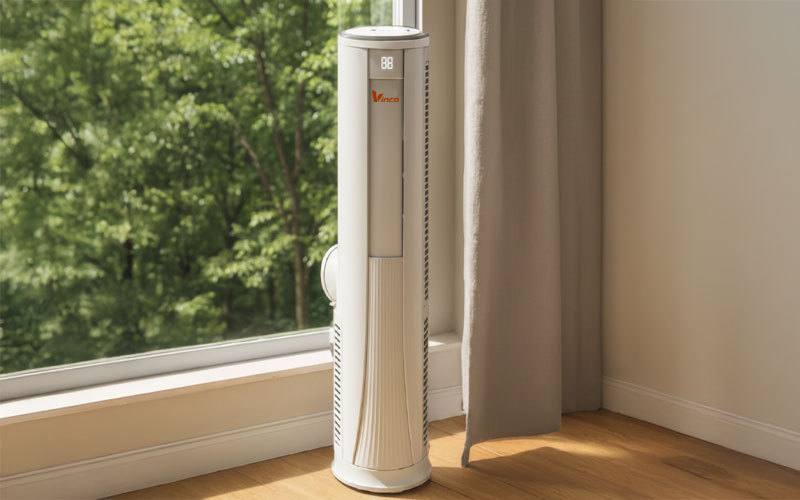 Vinco 80515 - Climatiseur vertical portable 4 en 1 avec télécommande