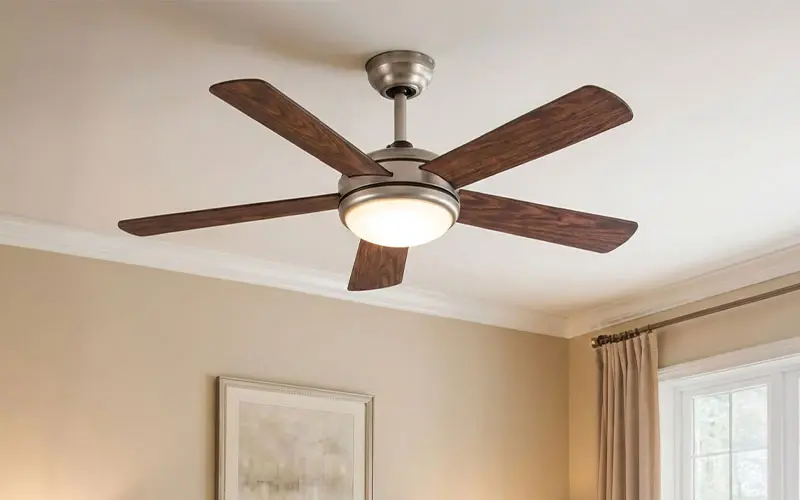 Vinco 70932 - Ventilatore da soffitto destratificatore a pale