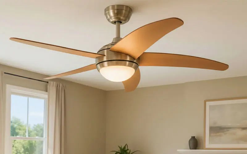 Vinco 70951 - Ventilatore da Soffitto con Motore DC a 6 velocità con LED 3 colori