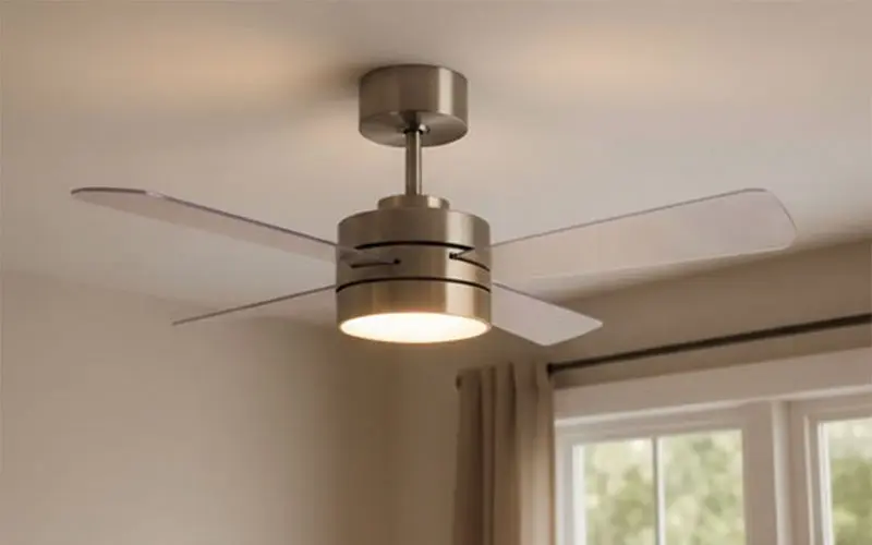 Vinco 70952 - Ventilatore da Soffitto a 4 Pale con Motore DC Brushless