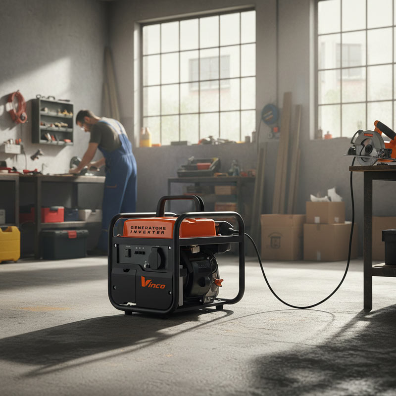 Vinco 60161 - 1.1 kW Open Inverter Generator