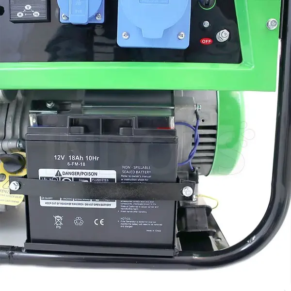 batteria inclusa VINCO 60171 - Gruppo Elettrogeno Potente 5kW