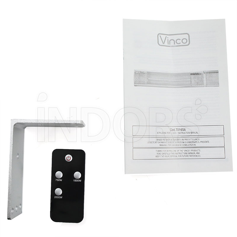 Chauffage infrarouge extérieur Vinco 70165