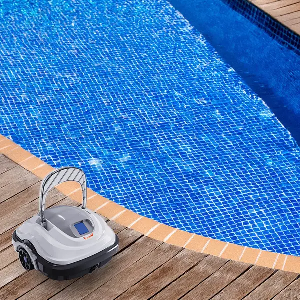 Vinco 40601 Sirena - Robot Senza Fili per Pulizia Piscine con Alimentazione a Batteria