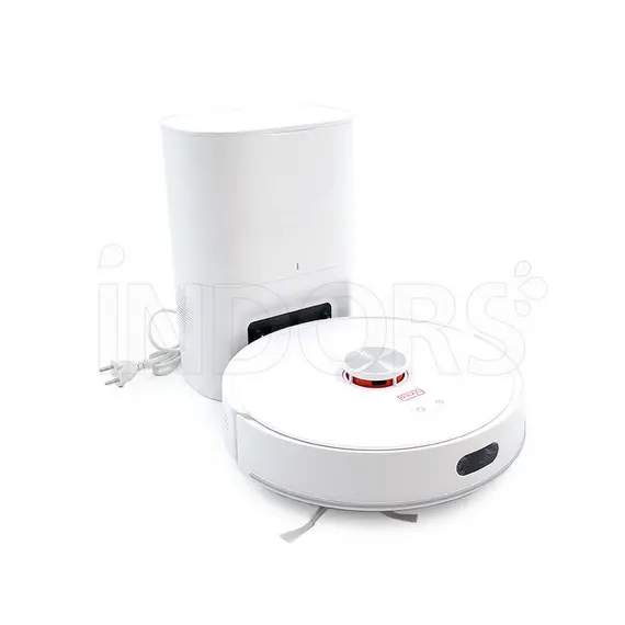 Vinco Scrappi 40181 Robot Aspirapolvere 3 in 1 per Ambienti Interni con Base di Svuotamento e Ricarica