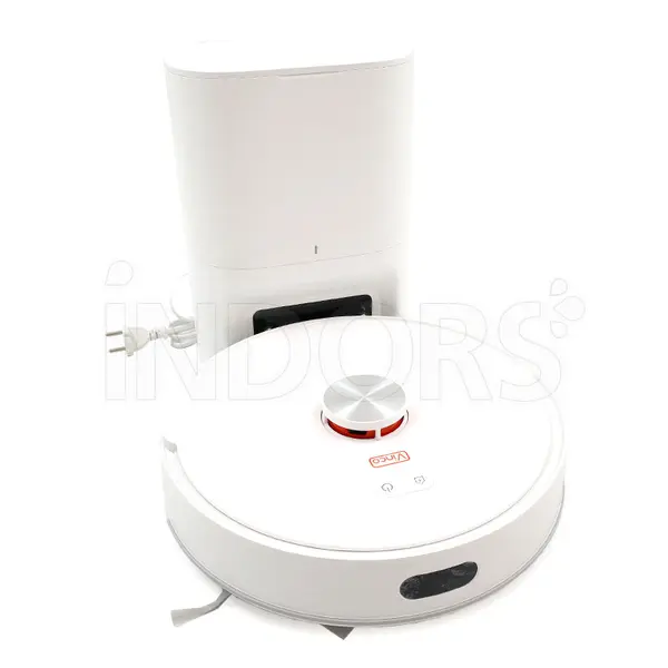 Vinco Scrappi 40181 Robot Aspirapolvere 3 in 1 per Ambienti Interni con Base di Svuotamento e Ricarica