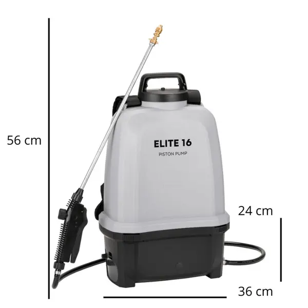 Volpi 24PRO16 - Pompa a Batteria 16 L linea ELITE