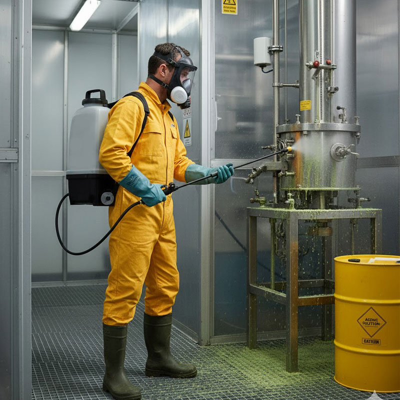 Volpi Elite Tech 24PRO16TECH - Pompa Spryer 8 bar a Batteria Chimici Aggressivi