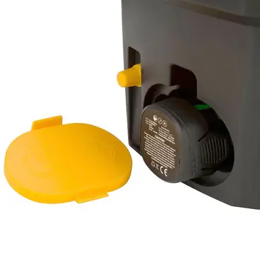 vano batteria ricaricabile estraibile Volpi VITA 12 - Pompa a Batteria V.Battery