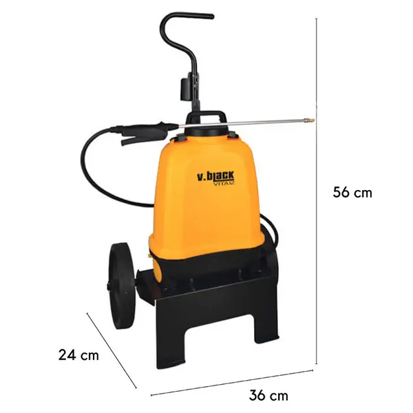 Volpi VITA 12 - Pompa Diserbo con Carrello