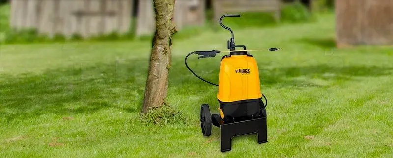 campo applicativo Volpi VITA 16 Carrellata - Pompa a Batteria Litio 16 L