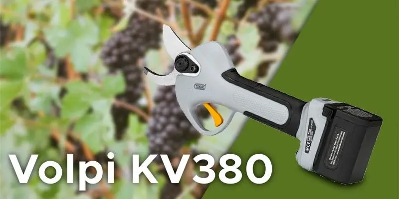 utilizzo Volpi KV380 - Forbici Elettroniche Cordless 21,6V