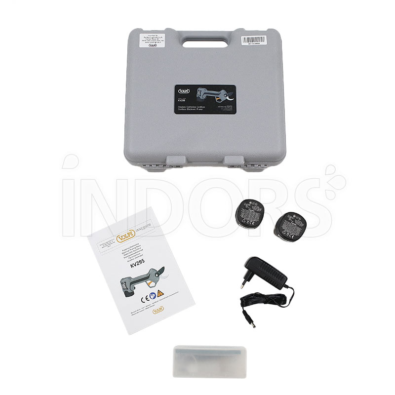 Volpi KV295 - Electric Pruning Shears with 2 14.4V Batteries Included