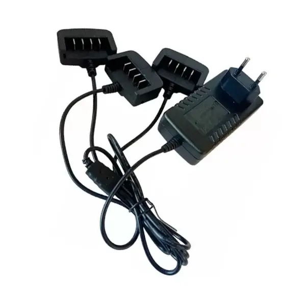 Volpi KV380R72 - Caricabatterie a 3 Vie con Basette