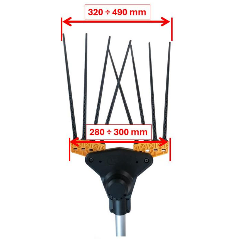 Volpi Bomber 165XL - Professional Battery-Powered Olive Harvester