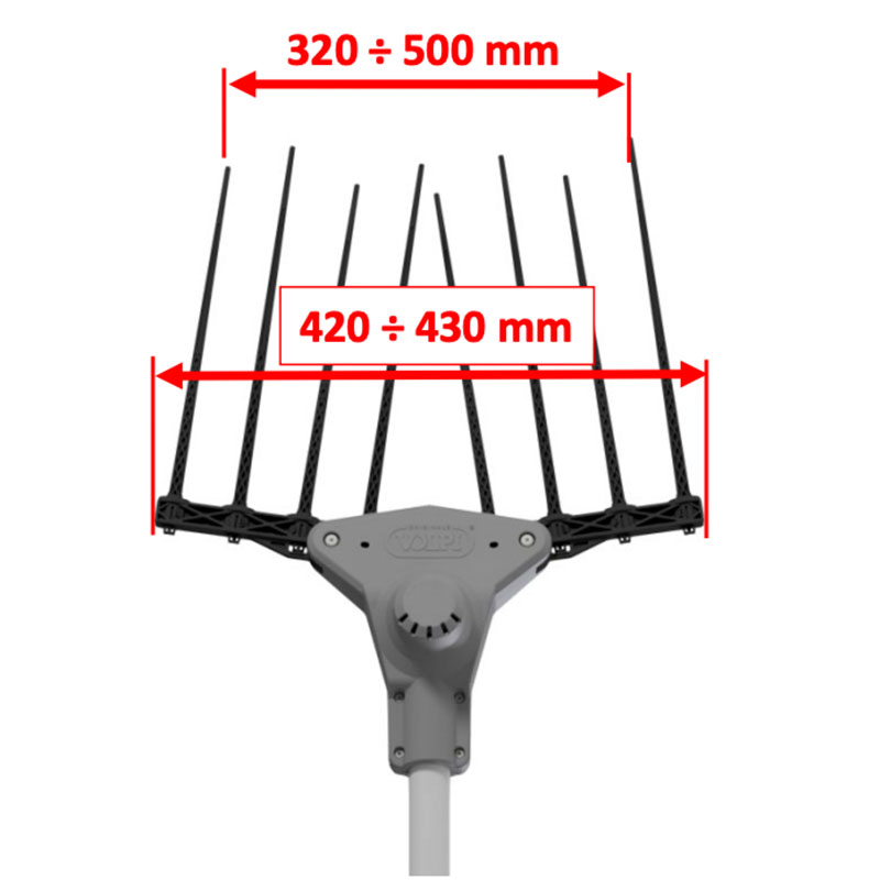 Volpi Super Bomber 185XL Professional Battery-Powered Olive Harvester