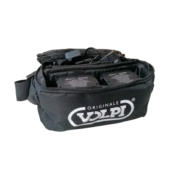 Volpi WBLIK02 - Kit 2 batterie 21,6V - 4,0Ah con Caricabatterie a tre vie e marsupio