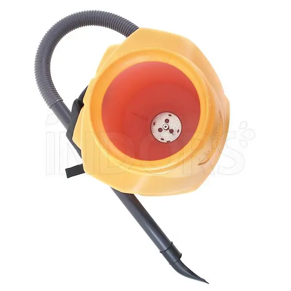 coperchio aperto Volpi SVE Dinamica - Solforatrice a Zaino 12V 6L