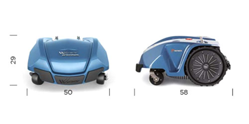 Robot tondeuse professionnel WIPER F 35 S