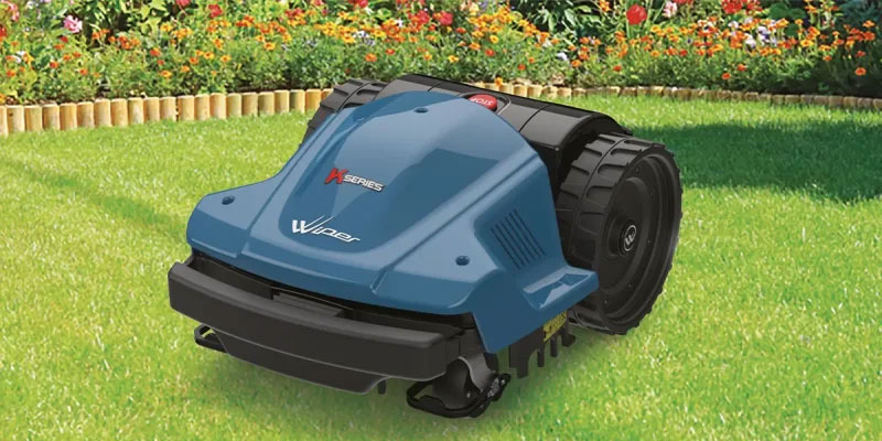Wiper K - Robot tondeuse à gazon avec lame à 4 pointes
