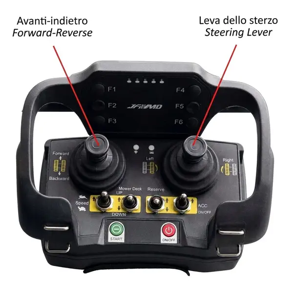 WORTEX AMD-R 100 - Robot Trinciasaermenti 18 HP comando