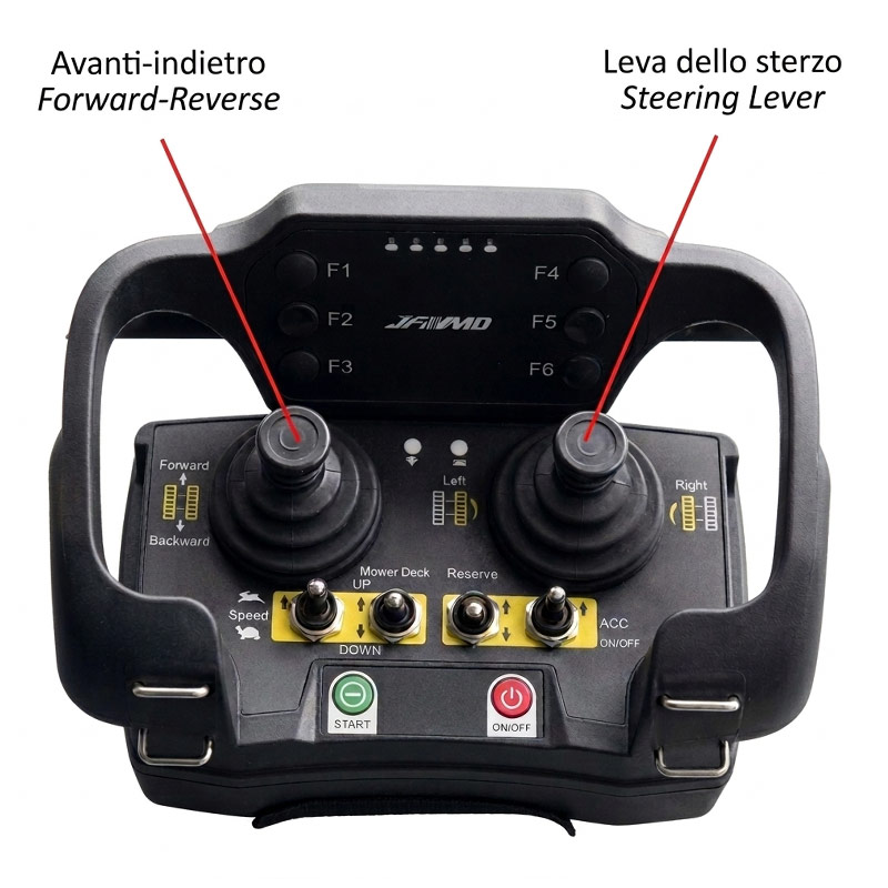 WORTEX AMD-R 100 - Robot Trinciasaermenti 18 HP comando