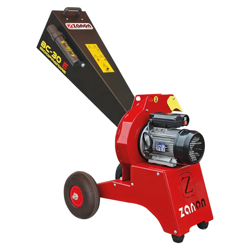 Zanon BC 30-E 1002874 - Biocippatore Elettrico Monofase 3 HP con Taglio Ø 3 cm