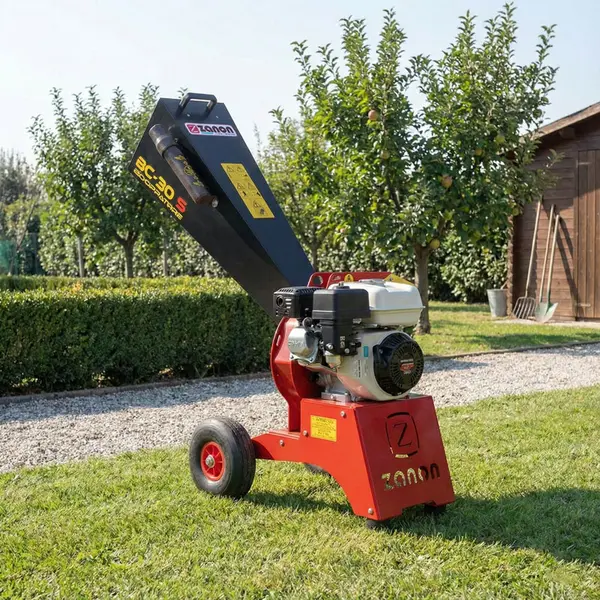 Zanon BC 30-S 1003129 - Biocippatore con Motore Briggs & Stratton 6 HP con Taglio Ø 4 cm