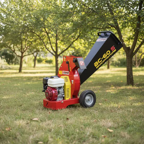 Zanon BC 60-S 1002857 - Biocippatore con Motore Honda 6,5 HP con Taglio Ø 6 cm