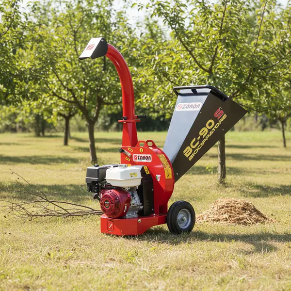 Zanon BC 90-S 1002900 - Biocippatore con Motore Honda 13 HP con Taglio Ø 9 cm