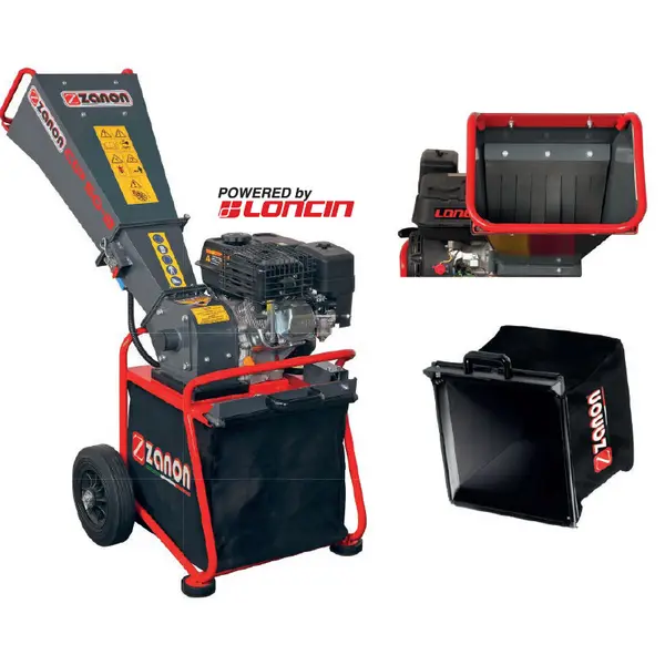 Zanon CIP 50-B - Biocippatore Benzina Motore Loncin 7 HP Ø 5 cm