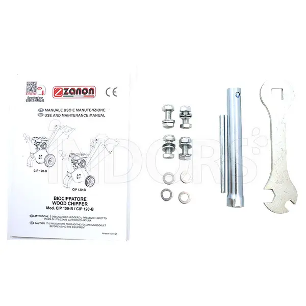 Zanon CIP 100-B 1003990 - Biocippatore Professionale con Scarico Orientabile 360°