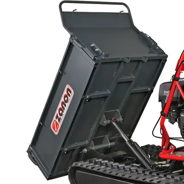 Zanon DC 500-BH - Motocarriola Cingolata a Scoppio con ribaltamento idraulico