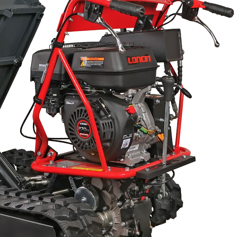 Zanon DC 500-BH Loncin engine