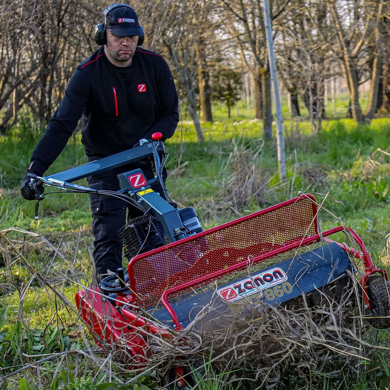 Zanon MTZ 860 - Compact Motorized Lawn Mower with Loncin Engine, 86 cm