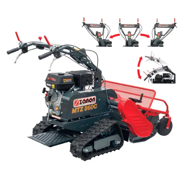 Zanon MTZ 860C - Trinciasarmenti Cingolato Manubrio movimentabile