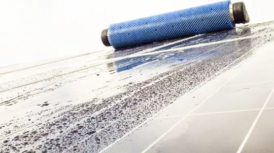 Spazzola lavaggio pannelli fotovoltaici